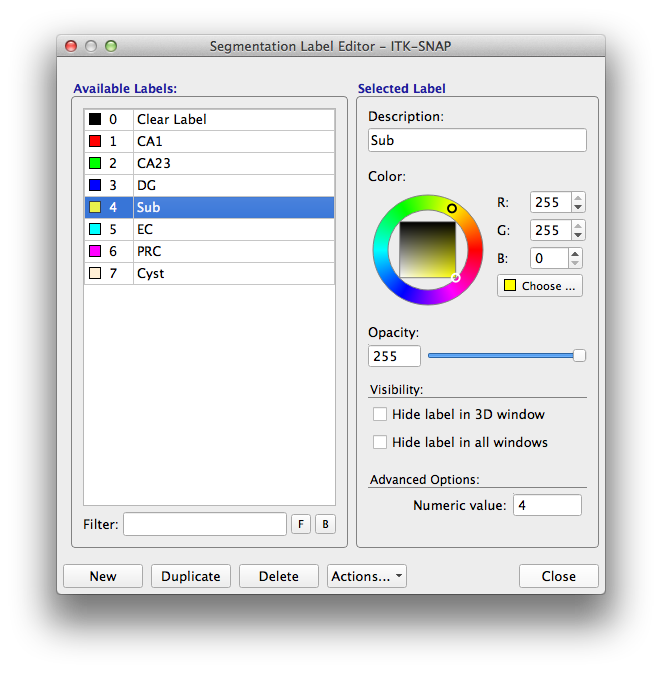 ITK-SNAP label editor